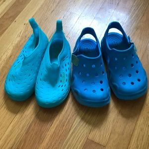 Two pair of water shoes